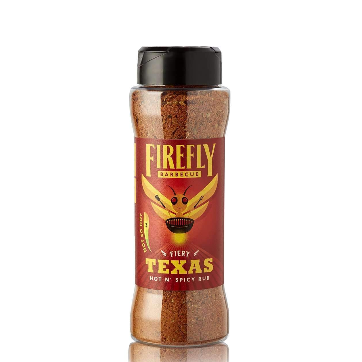 FireFly Barbecue:Texas Hot N'Spicy BBQ Rub,175ml