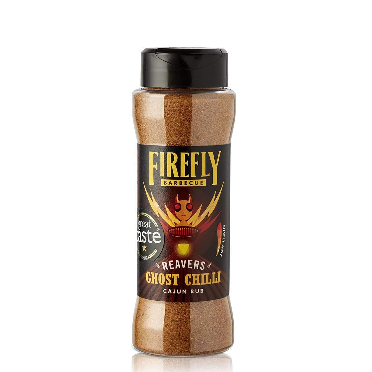 FireFly Barbecue:Ghost Chilli Hot Cajun Seasoning Rub,
