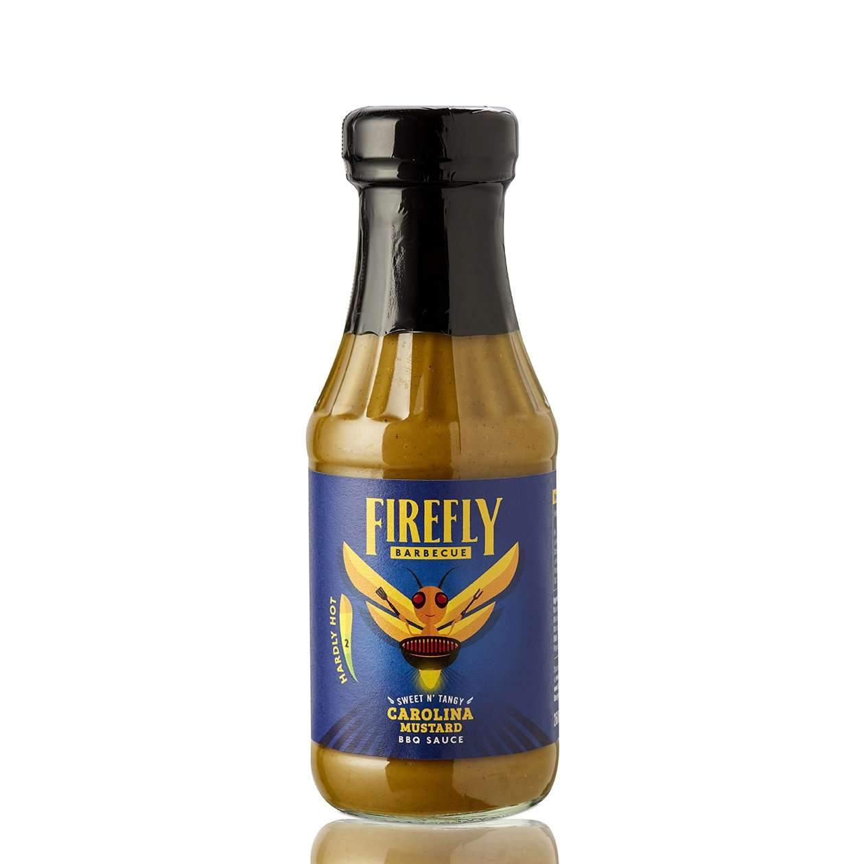 FireFly Barbecue:Carolina Honey Mustard "Gold" BBQ Sauce,268ml