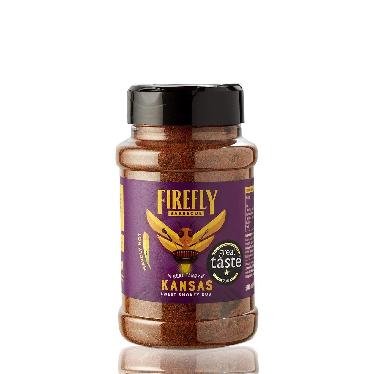 FireFly Barbecue:Kansas Sweet & Smoky BBQ Rub,500ml